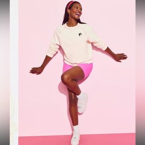 Barbie x Bandier Fleece Crewneck XS